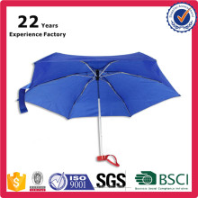 2017 Super Tiny UV Protection 19 inch 5 folding Pocket Size Promotional Umbrella Producer